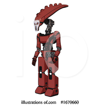 Royalty-Free (RF) Robot Clipart Illustration by Leo Blanchette - Stock Sample #1670660
