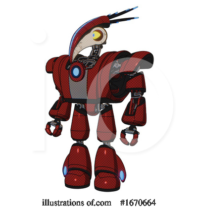 Royalty-Free (RF) Robot Clipart Illustration by Leo Blanchette - Stock Sample #1670664