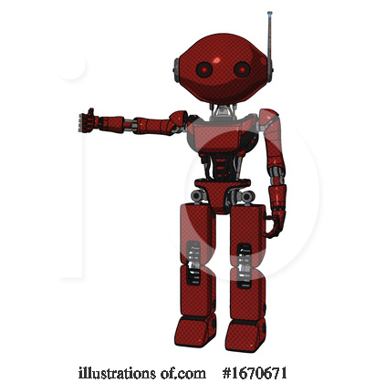 Royalty-Free (RF) Robot Clipart Illustration by Leo Blanchette - Stock Sample #1670671