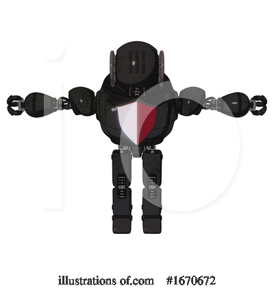 Royalty-Free (RF) Robot Clipart Illustration by Leo Blanchette - Stock Sample #1670672
