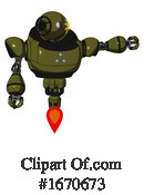 Robot Clipart #1670673 by Leo Blanchette