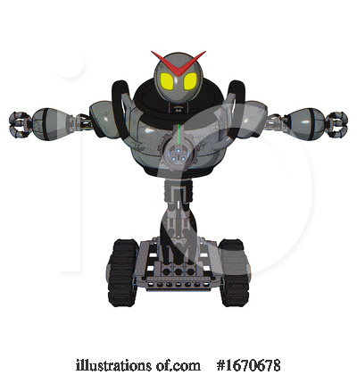 Royalty-Free (RF) Robot Clipart Illustration by Leo Blanchette - Stock Sample #1670678