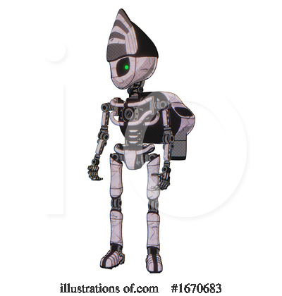 Royalty-Free (RF) Robot Clipart Illustration by Leo Blanchette - Stock Sample #1670683