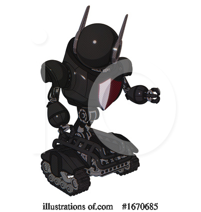 Royalty-Free (RF) Robot Clipart Illustration by Leo Blanchette - Stock Sample #1670685