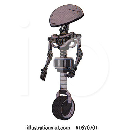 Royalty-Free (RF) Robot Clipart Illustration by Leo Blanchette - Stock Sample #1670701
