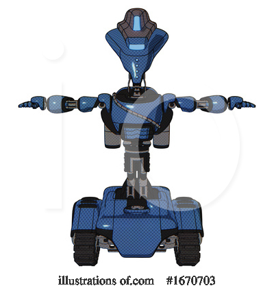 Royalty-Free (RF) Robot Clipart Illustration by Leo Blanchette - Stock Sample #1670703