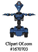 Robot Clipart #1670703 by Leo Blanchette