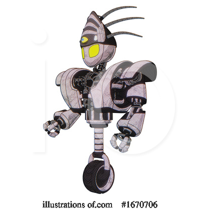 Royalty-Free (RF) Robot Clipart Illustration by Leo Blanchette - Stock Sample #1670706