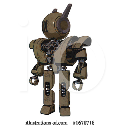 Royalty-Free (RF) Robot Clipart Illustration by Leo Blanchette - Stock Sample #1670718