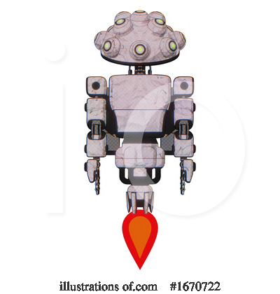 Royalty-Free (RF) Robot Clipart Illustration by Leo Blanchette - Stock Sample #1670722