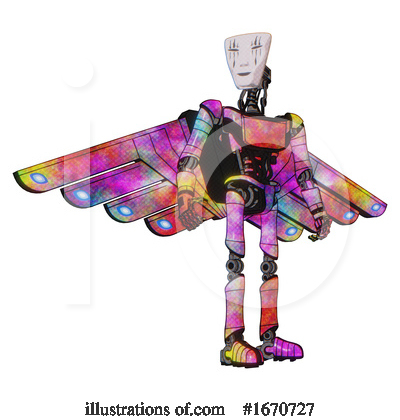 Royalty-Free (RF) Robot Clipart Illustration by Leo Blanchette - Stock Sample #1670727