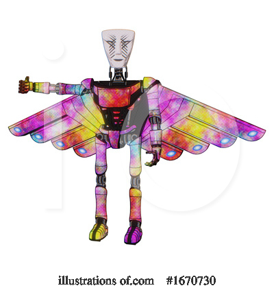 Royalty-Free (RF) Robot Clipart Illustration by Leo Blanchette - Stock Sample #1670730