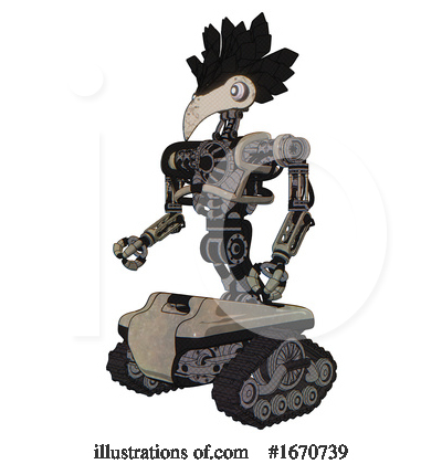 Royalty-Free (RF) Robot Clipart Illustration by Leo Blanchette - Stock Sample #1670739