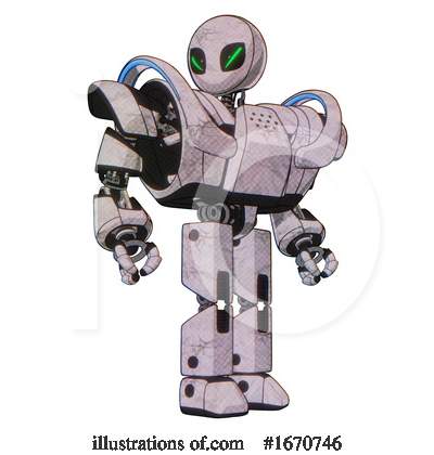 Royalty-Free (RF) Robot Clipart Illustration by Leo Blanchette - Stock Sample #1670746