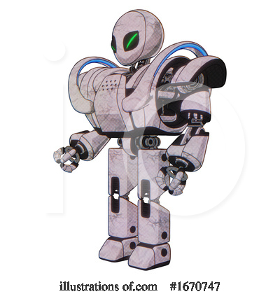 Royalty-Free (RF) Robot Clipart Illustration by Leo Blanchette - Stock Sample #1670747