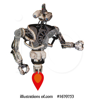 Royalty-Free (RF) Robot Clipart Illustration by Leo Blanchette - Stock Sample #1670753