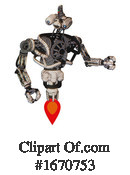 Robot Clipart #1670753 by Leo Blanchette