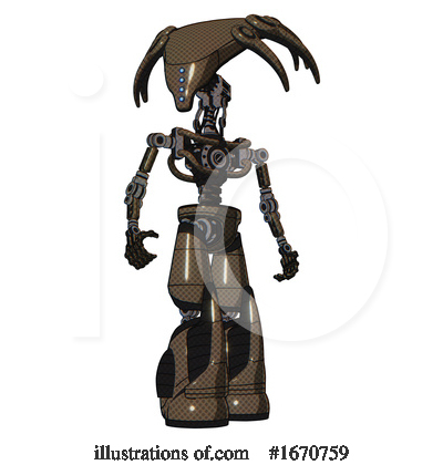 Royalty-Free (RF) Robot Clipart Illustration by Leo Blanchette - Stock Sample #1670759