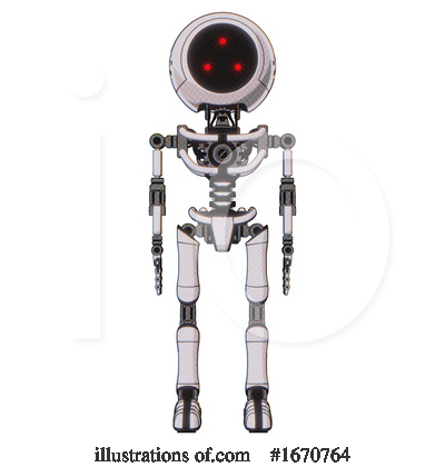 Royalty-Free (RF) Robot Clipart Illustration by Leo Blanchette - Stock Sample #1670764