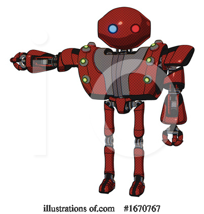 Royalty-Free (RF) Robot Clipart Illustration by Leo Blanchette - Stock Sample #1670767