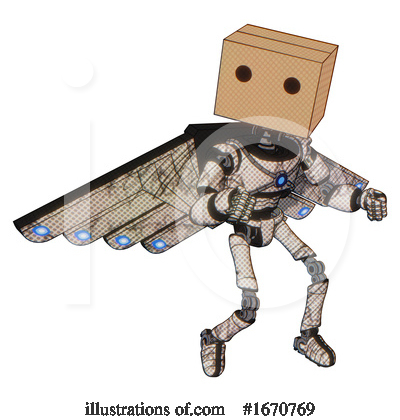 Royalty-Free (RF) Robot Clipart Illustration by Leo Blanchette - Stock Sample #1670769