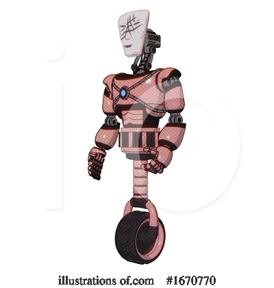 Royalty-Free (RF) Robot Clipart Illustration by Leo Blanchette - Stock Sample #1670770