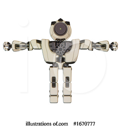 Royalty-Free (RF) Robot Clipart Illustration by Leo Blanchette - Stock Sample #1670777