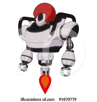 Royalty-Free (RF) Robot Clipart Illustration by Leo Blanchette - Stock Sample #1670779