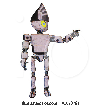 Royalty-Free (RF) Robot Clipart Illustration by Leo Blanchette - Stock Sample #1670781