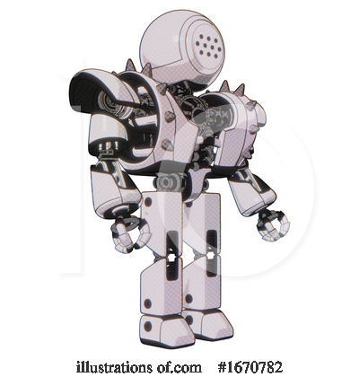 Royalty-Free (RF) Robot Clipart Illustration by Leo Blanchette - Stock Sample #1670782