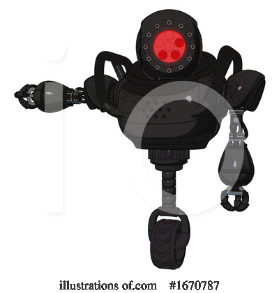 Royalty-Free (RF) Robot Clipart Illustration by Leo Blanchette - Stock Sample #1670787