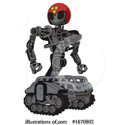 Royalty-Free (RF) Robot Clipart Illustration by Leo Blanchette - Stock Sample #1670802