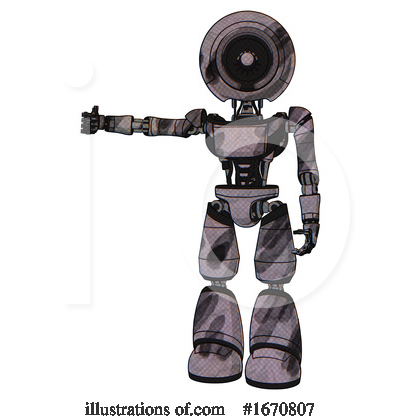 Royalty-Free (RF) Robot Clipart Illustration by Leo Blanchette - Stock Sample #1670807