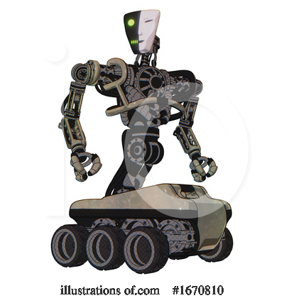 Royalty-Free (RF) Robot Clipart Illustration by Leo Blanchette - Stock Sample #1670810