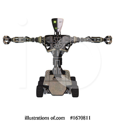 Royalty-Free (RF) Robot Clipart Illustration by Leo Blanchette - Stock Sample #1670811