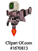 Robot Clipart #1670813 by Leo Blanchette
