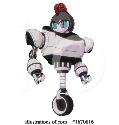 Royalty-Free (RF) Robot Clipart Illustration by Leo Blanchette - Stock Sample #1670816