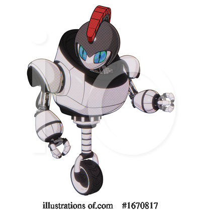 Royalty-Free (RF) Robot Clipart Illustration by Leo Blanchette - Stock Sample #1670817