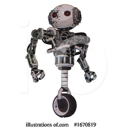 Royalty-Free (RF) Robot Clipart Illustration by Leo Blanchette - Stock Sample #1670819
