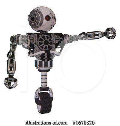 Royalty-Free (RF) Robot Clipart Illustration by Leo Blanchette - Stock Sample #1670820