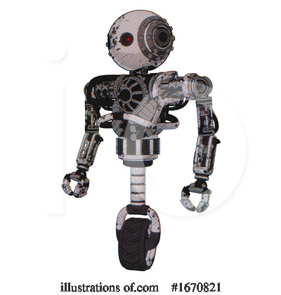 Royalty-Free (RF) Robot Clipart Illustration by Leo Blanchette - Stock Sample #1670821