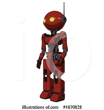 Royalty-Free (RF) Robot Clipart Illustration by Leo Blanchette - Stock Sample #1670828