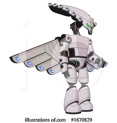 Royalty-Free (RF) Robot Clipart Illustration by Leo Blanchette - Stock Sample #1670829
