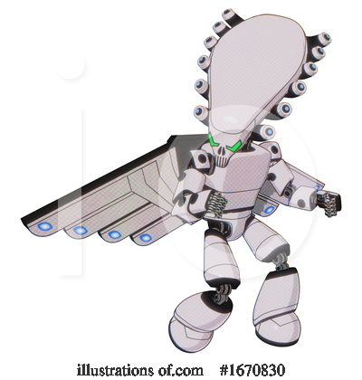 Royalty-Free (RF) Robot Clipart Illustration by Leo Blanchette - Stock Sample #1670830