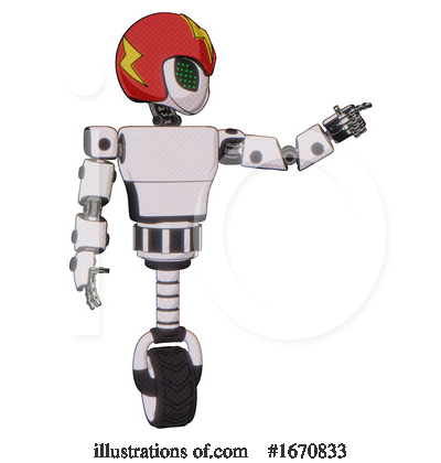 Royalty-Free (RF) Robot Clipart Illustration by Leo Blanchette - Stock Sample #1670833