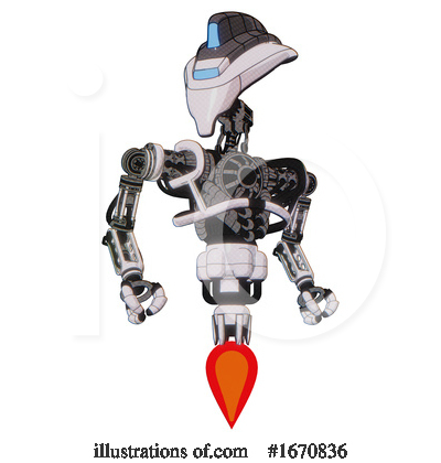 Royalty-Free (RF) Robot Clipart Illustration by Leo Blanchette - Stock Sample #1670836