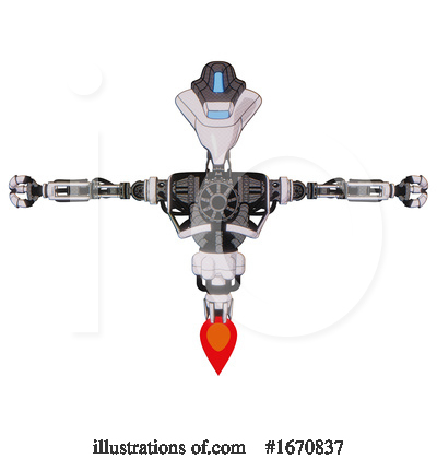 Royalty-Free (RF) Robot Clipart Illustration by Leo Blanchette - Stock Sample #1670837