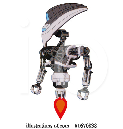 Royalty-Free (RF) Robot Clipart Illustration by Leo Blanchette - Stock Sample #1670838