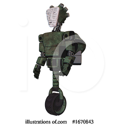 Royalty-Free (RF) Robot Clipart Illustration by Leo Blanchette - Stock Sample #1670843