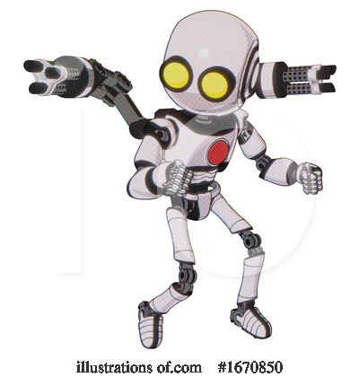 Royalty-Free (RF) Robot Clipart Illustration by Leo Blanchette - Stock Sample #1670850